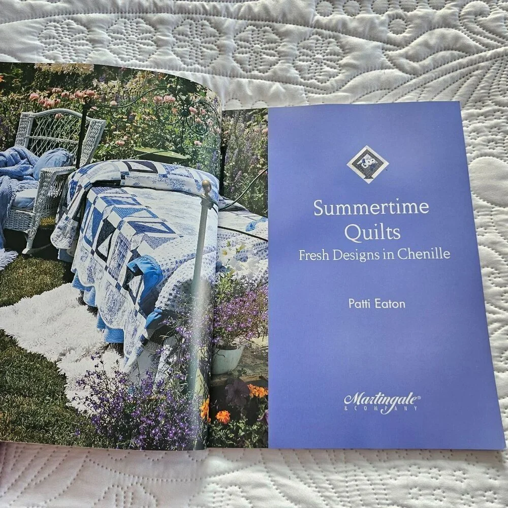 Summertime Quilts Book By Patti Eaton Fresh Designs In Chenille Martingale